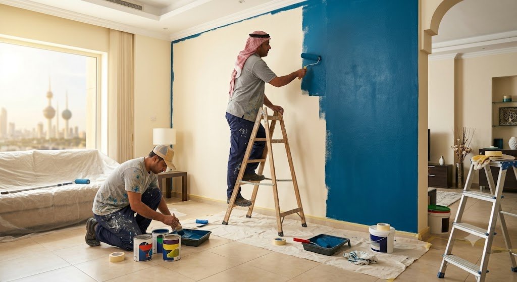 خدمات طلاء بأسعار معقولة الكويت