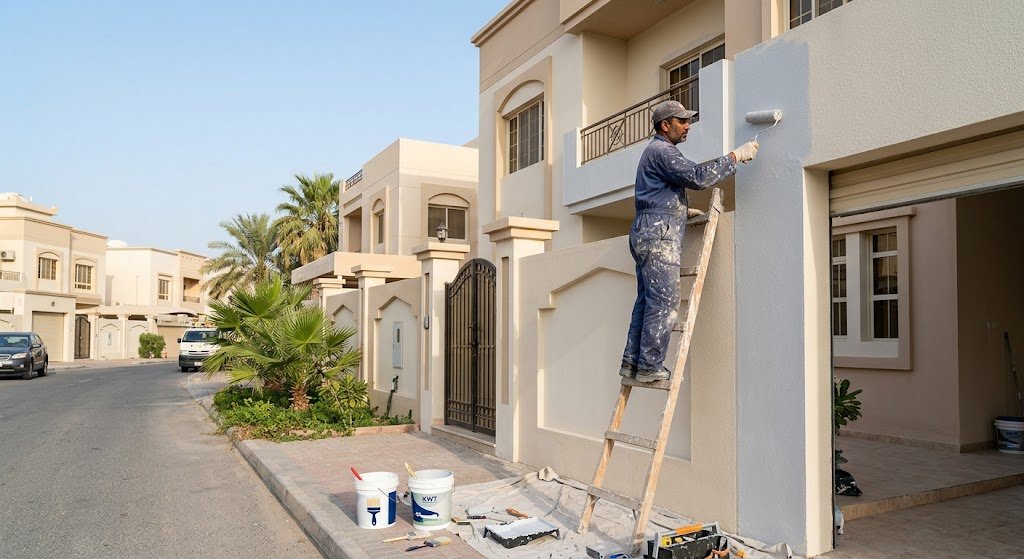 صباغ منازل الجابرية بالكويت لتقديم أفضل خدمات صباغة وطلاء الجدران باحترافية وجودة عالية