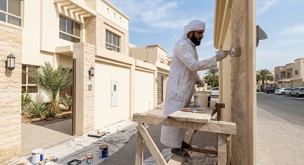 صباغ منازل حولي بالكويت لتقديم أفضل خدمات دهان وطلاء الجدران باحترافية وجودة عالية